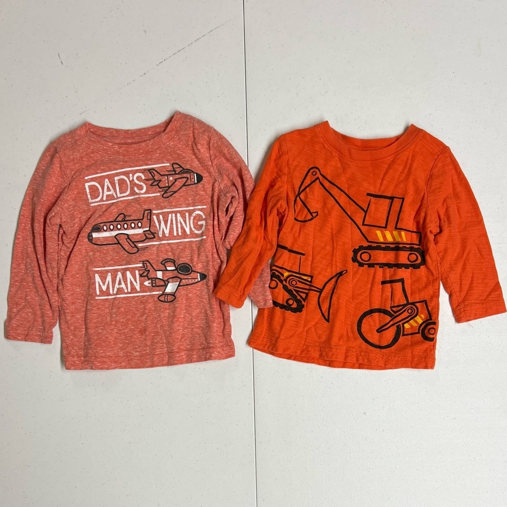Jumping Beans Long Sleeve Graphic Tees 18M